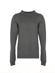 La Haine Inside US Sweter | 3M LM279 | Mężczyzna | Szary. Szare swetry nierozpinane La Haine Inside Us, m, bez wzorów, z dzianiny, bez kołnierzyka, bez ramiączek. W wyprzedaży za 489.00 zł.