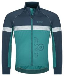 Męska kurtka rowerowa softshell Kilpi NERETO-M. Niebieskie kurtki Kilpi, m, bez wzorów, z materiału, bez kaptura. Za 422.05 zł.