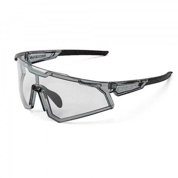 Okulary rowerowe / sportowe fotochrom ROCKBROS UV400 (14110006004). Brązowe okulary przeciwsłoneczne ROCKBROS. Za 117.00 zł.