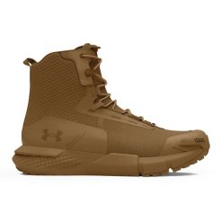 Buty bushcraft męskie Under Armour Charged Valsetz. Brązowe buty turystyczne Under Armour, bez wzorów, bez zapięcia. Za 595.30 zł.