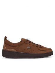 Lacoste Sneakersy Umpire 51SMA0105 DB2 Brązowy. Brązowe buty sportowe casual LACOSTE, bez wzorów, ze skóry, bez zapięcia. Za 653.99 zł.