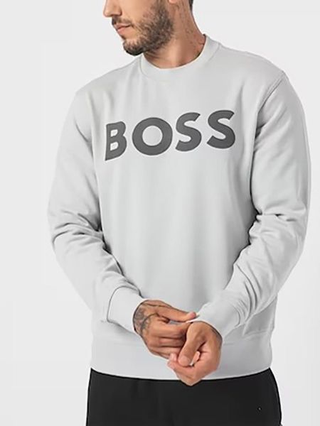Hugo Boss Underwear Bluza w kolorze jasnoszarym rozmiar: XL. Szare bluzy Hugo Boss Underwear, xl, bez wzorów, z bawełny, bez kaptura. Za 344.95 zł.
