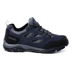 Buty trekkingowe męskie Holcombe IEP Low Regatta. Niebieskie buty trekkingowe Regatta, bez wzorów, z poliesteru, bez zapięcia, trekkingowe. Za 249.00 zł.