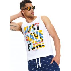 T-SHIRT BEZ RĘKAWÓW LUŹNY. Bezrękawniki marki TOP SECRET. Za 29.99 zł.
