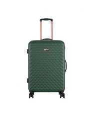 Semi Line Walizka średnia T5928-2 Khaki. Brązowe walizki Semi-line, bez wzorów, z tworzywa sztucznego, średnie. Za 219.99 zł.