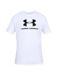 Under Armour Koszulka w kolorze białym rozmiar: M. Białe bezrękawniki Under Armour, m, bez wzorów, bez kołnierzyka, bez ramiączek. Za 97.28 zł.