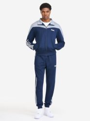 Dres Lonsdale Caunton. Niebieskie komplety dresowe Lonsdale, m, z aplikacjami, z dresówki, bez ramiączek. Za 364.27 zł.