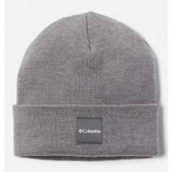 Czapka zimowa unisex Columbia City Trek Heavyweight Beanie. Szare czapki zimowe Columbia, bez wzorów. Za 68.99 zł.