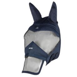 Czapka z muchą dla koni Equiline Paddock. Niebieskie krawaty i muchy EQODE BY EQUILINE, bez wzorów. Za 268.00 zł.