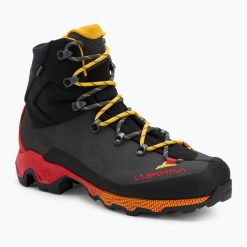 Buty trekkingowe męskie La Sportiva Aequilibrium Trek GTX. Szare buty turystyczne La Sportiva, bez wzorów, z gore-texu, bez zapięcia, trekkingowe, gore-tex. Za 1,149.00 zł.