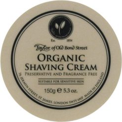 Taylor of Old Bond Street Organic Shaving Cream Golenie 150 g Męskie. Kremy i balsamy Taylor of Old Bond Street. Za 130.89 zł.