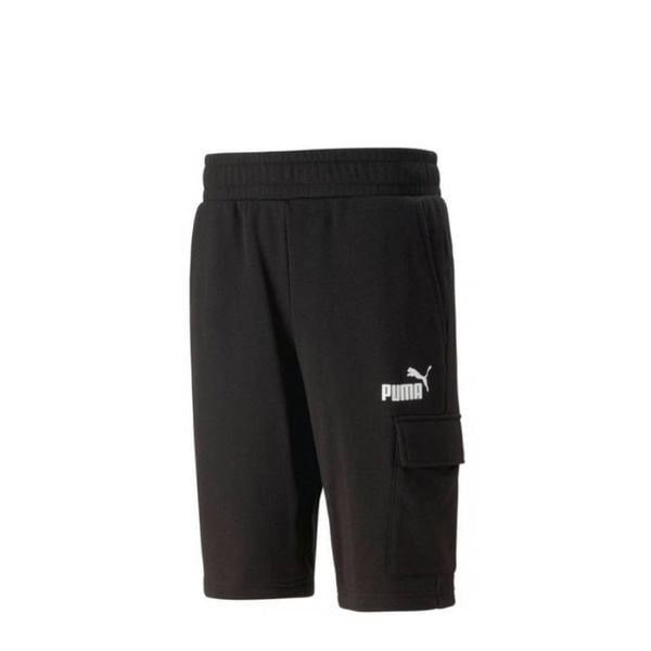 Spodenki sportowe męskie Puma ESS Cargo. Czarne krótkie spodenki sportowe Puma, m, bez wzorów. Za 79.00 zł.