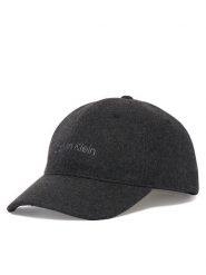 Calvin Klein Czapka z daszkiem Embroidered Titlecase Logo Felt LV04D5131G Czarny. Czarne czapki z daszkiem CALVIN KLEIN, bez wzorów, z poliesteru. Za 209.99 zł.