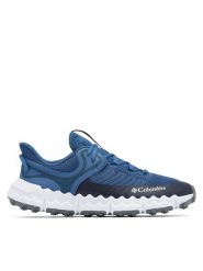 Columbia Sneakersy Voyager Flx 2109391 Niebieski. Niebieskie buty sportowe casual Columbia, bez wzorów, z materiału, bez zapięcia. Za 309.99 zł.