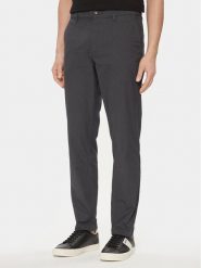 Boss Chinosy 50511594 Szary Slim Fit. Szare eleganckie spodnie Boss, m, z bawełny. Za 649.99 zł.