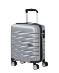 Walizka podróżna American Tourister Flashline Spinner 43 23. Szare walizki American Tourister, bez wzorów, z materiału. Za 399.99 zł.