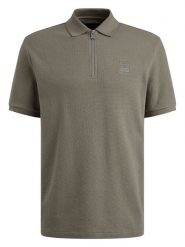 PME Legend Koszulka polo w kolorze khaki rozmiar: M. Brązowe koszulki polo sportowe PME Legend, m, bez wzorów, z bawełny, bez kołnierzyka, bez ramiączek. Za 180.06 zł.