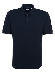 Seidensticker Koszulka polo w kolorze granatowym rozmiar: L. Niebieskie koszulki polo Seidensticker, l, bez wzorów, z bawełny, bez kołnierzyka, bez ramiączek. Za 118.56 zł.