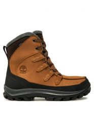 Timberland Kozaki TB19701R2311 Brązowy. Brązowe kozaki Timberland, bez wzorów, ze skóry, bez obcasa, bez zapięcia. Za 849.99 zł.