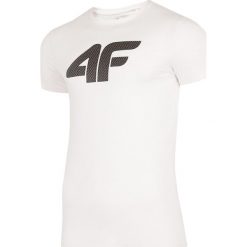 T-shirt męski TSM303 - biały. T-shirty marki 4F. Za 49.99 zł.