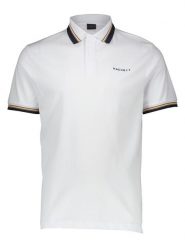 Hackett London Koszulka polo w kolorze białym rozmiar: XXL. Białe koszulki polo Hackett London, xxl, bez wzorów, bez kołnierzyka, bez ramiączek. Za 217.99 zł.
