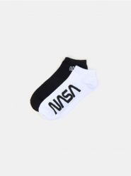 Skarpetki 2 pack NASA - wielobarwny. Skarpety Sinsay, bez wzorów. Za 12.99 zł.
