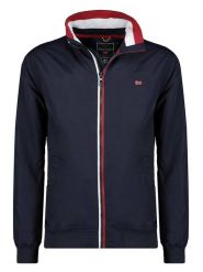 Geographical Norway Kurtka "Benilde" w kolorze granatowym rozmiar: L. Niebieskie kurtki Geographical Norway, l, bez wzorów, bez kaptura. Za 185.76 zł.