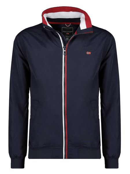 Geographical Norway Kurtka "Benilde" w kolorze granatowym rozmiar: M. Niebieskie kurtki Geographical Norway, m, bez wzorów, bez kaptura. Za 161.73 zł.