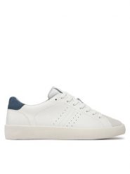 Geox Sneakersy U Affile U45BUA 09B22 C1Z4K Biały. Białe buty sportowe casual Geox, bez wzorów, ze skóry, bez zapięcia. Za 359.99 zł.