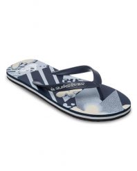 Klapki dla Mężczyzn MOLOKAI ART Czarny. Czarne klapki Quiksilver, z gumy. Za 66.49 zł.