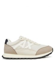 Armani Exchange Sneakersy XUX263 XV942 U660 Beżowy. Brązowe buty sportowe casual Armani Exchange, bez wzorów, z materiału, bez zapięcia. Za 522.30 zł.