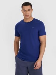 4F T-shirt regular gładki męski (2-pack) - multikolor M. T-shirty 4F, m, bez wzorów, z bawełny, bez kołnierzyka, bez ramiączek. Za 89.99 zł.