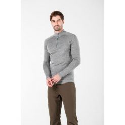 Astro - męska koszulka 100% wełna merino z zamkiem (195 g/m²). Szare bielizna termoaktywna WOOLONA, l, bez wzorów, z wełny, bez ramiączek, trekkingowe. W wyprzedaży za 324.00 zł.
