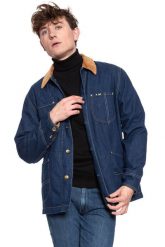 KURTKA JEANSOWA LEE x TIMBERLAND BOX JACKET RINSE L87JGT36 112122924. Kurtki Lee, l, bez wzorów, z jeansu, bez kaptura. Za 309.99 zł.