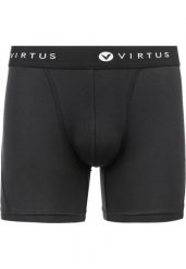 Bokserki Virtus Tuch. Czarne bokserki VIRTUS, m, bez wzorów, z materiału. Za 107.50 zł.