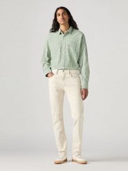 Levi´s Dżinsy "512" - Regular fit - w kolorze kremowym rozmiar: W32/L32. Brązowe jeansy l. Za 189.29 zł.