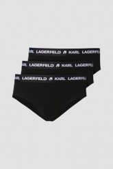 KARL LAGERFELD Czarne slipy męskie 3PACK. Czarne slipki KARL LAGERFELD, m, bez wzorów. W wyprzedaży za 139.99 zł.
