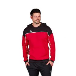 Wielokolorowa bluza z kapturem Erima Change marki Erima. Czarne bluzy z kapturem Erima, m, bez wzorów, z materiału, z kapturem. W wyprzedaży za 222.00 zł.