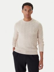 Robe di Kappa Sweter 63111DW Beżowy Regular Fit. Brązowe swetry rozpinane Robe di Kappa, m, bez wzorów, z wełny, bez kołnierzyka, bez ramiączek. Za 269.99 zł.