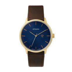 Zegarek CHPO Khorshid Goteborg navy brown 14230TT. Brązowe zegarki CHPO BRAND. Za 253.76 zł.