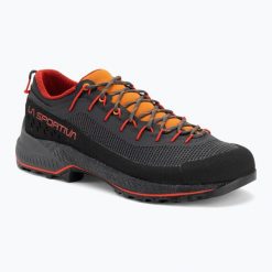 Buty podejściowe męskie La Sportiva TX4 Evo ST. Szare buty turystyczne La Sportiva, bez wzorów, bez zapięcia, trekkingowe. Za 689.99 zł.
