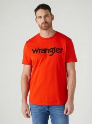 Wrangler Koszulka w kolorze czerwonym rozmiar: S. Czerwone bezrękawniki Wrangler, s, bez wzorów, z bawełny, bez kołnierzyka, bez ramiączek. Za 61.89 zł.