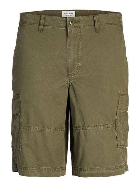 Jack & Jones Bojówki w kolorze khaki rozmiar: M. Brązowe joggery i bojówki Jack & Jones, m, bez wzorów, z bawełny. Za 109.00 zł.