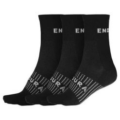 Skarpety Endura Coolmax 3 pary. Czarne skarpety ENDURA, bez wzorów. Za 69.99 zł.