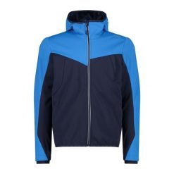 Kurtka z kapturem CMP. Niebieskie kurtki CMP, bez wzorów, z kapturem. W wyprzedaży za 364.95 zł.