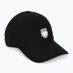 Czapka z daszkiem PROSTO Splash Shield. Czarne czapki z daszkiem Prosto., bez wzorów, z bawełny. Za 94.99 zł.