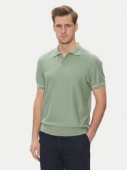 BOSS Polo H-Jianluca 50537654 Zielony Regular Fit. Zielone koszulki polo Boss, m, bez wzorów, z bawełny, bez kołnierzyka, bez ramiączek. Za 449.99 zł.