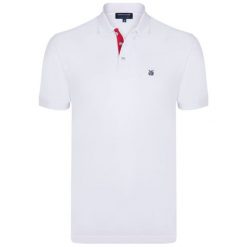 Giorgio Di Mare Koszulka Polo Męska Xl Biały. Białe koszulki polo sportowe Giorgio Di Mare, na lato, bez wzorów, bez kołnierzyka, bez ramiączek. Za 119.00 zł.