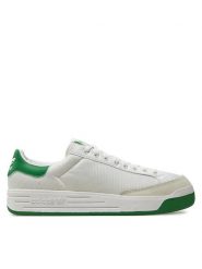Adidas Sneakersy Rod Laver G99863 Biały. Białe buty sportowe casual Adidas, bez wzorów, z materiału, bez zapięcia. Za 239.99 zł.