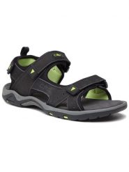 CMP Sandały Almaak Hiking Sandal 38Q9947 Czarny. Czarne sandały CMP, z nubiku, bez zapięcia. Za 289.99 zł.